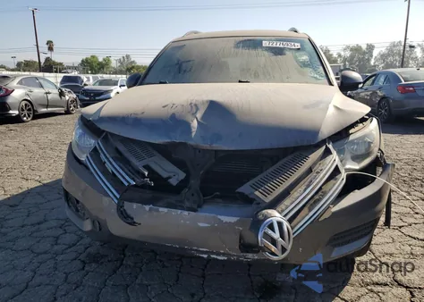 2016 Volkswagen Tiguan S из США, поврежденный, VIN WVGAV7AX3GW591339